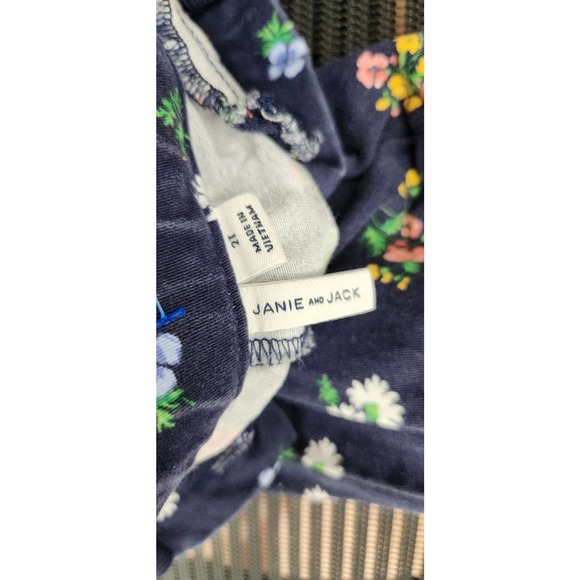Janie and Jack 2T Flowred Slacks - Picture 7 of 7